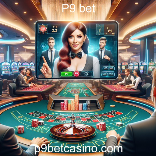 Experimente a Emoção do Cassino Ao Vivo no P9 Bet